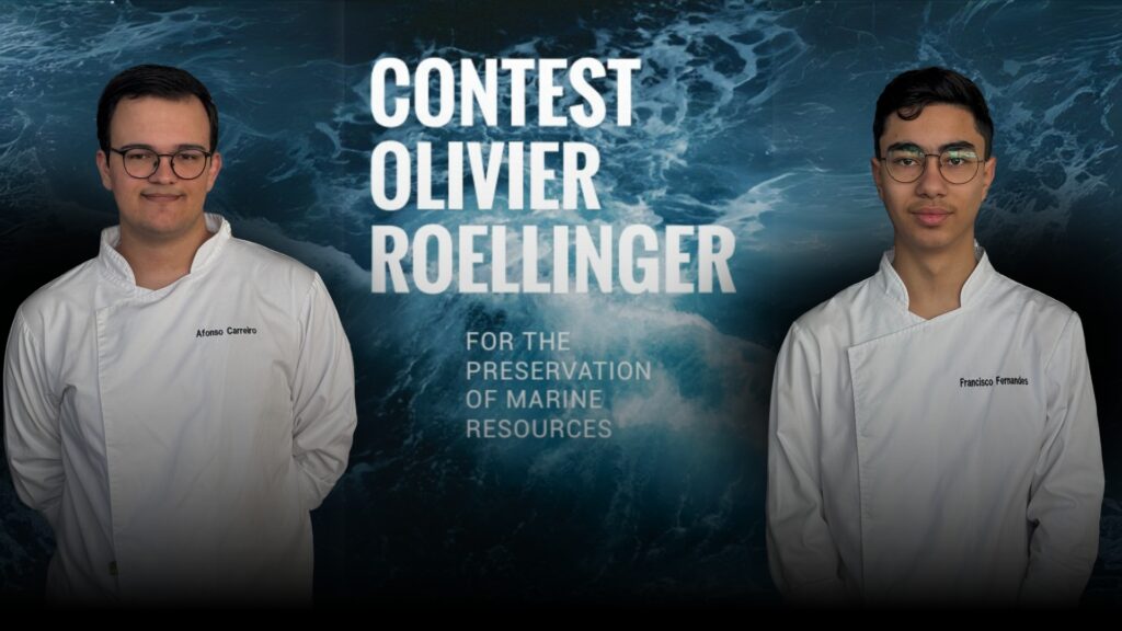 Conquistados dois lugares no pódio do Olivier Roellinger