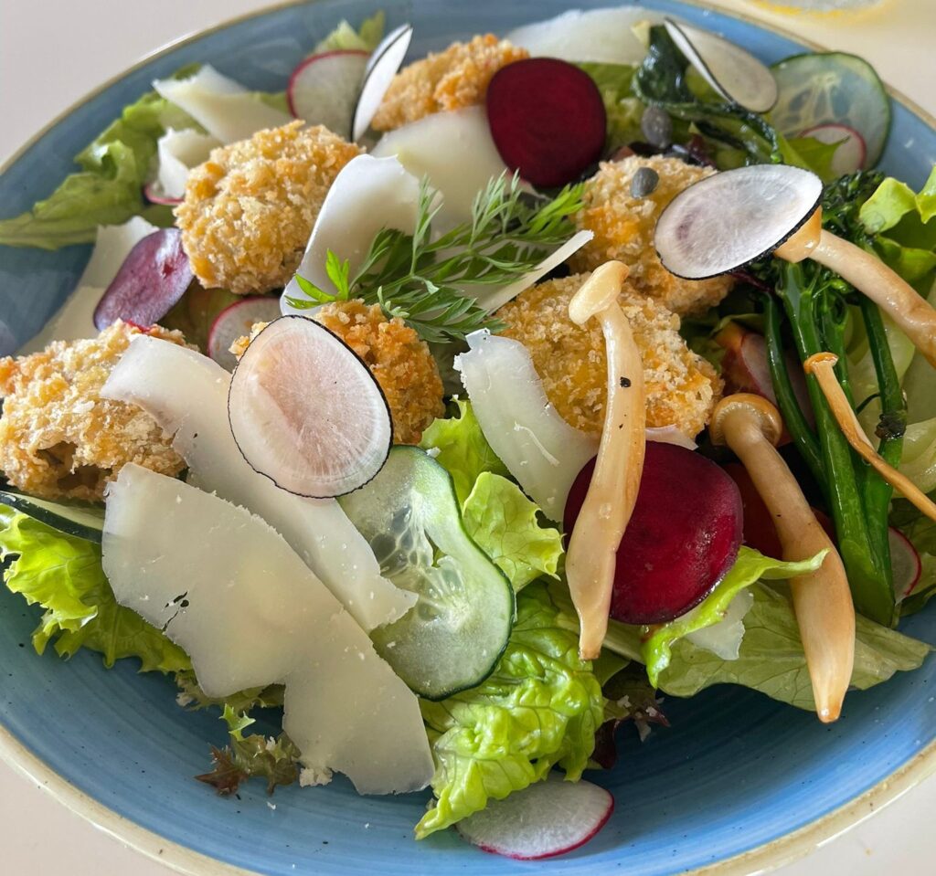 Salada Crocante de Grão